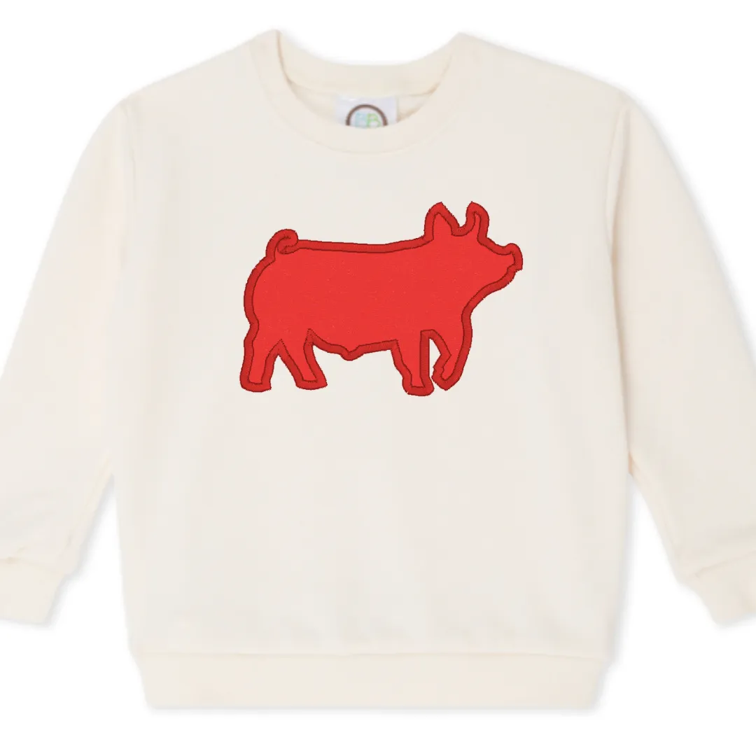 Cream Sweatshirt Collection (Bubbles, Puff Sleeve, Unisex)