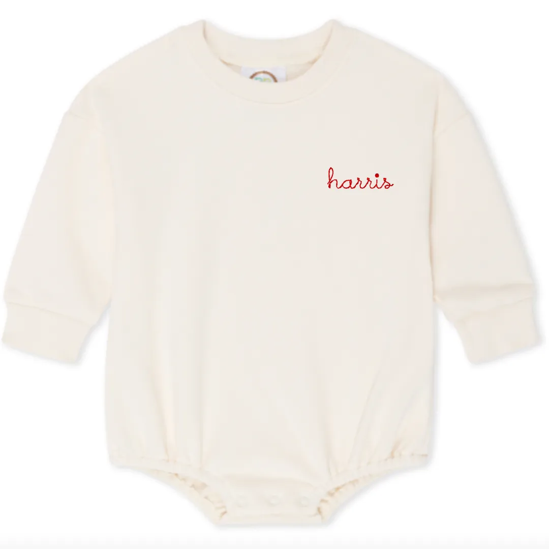 Cream Sweatshirt Collection (Bubbles, Puff Sleeve, Unisex)