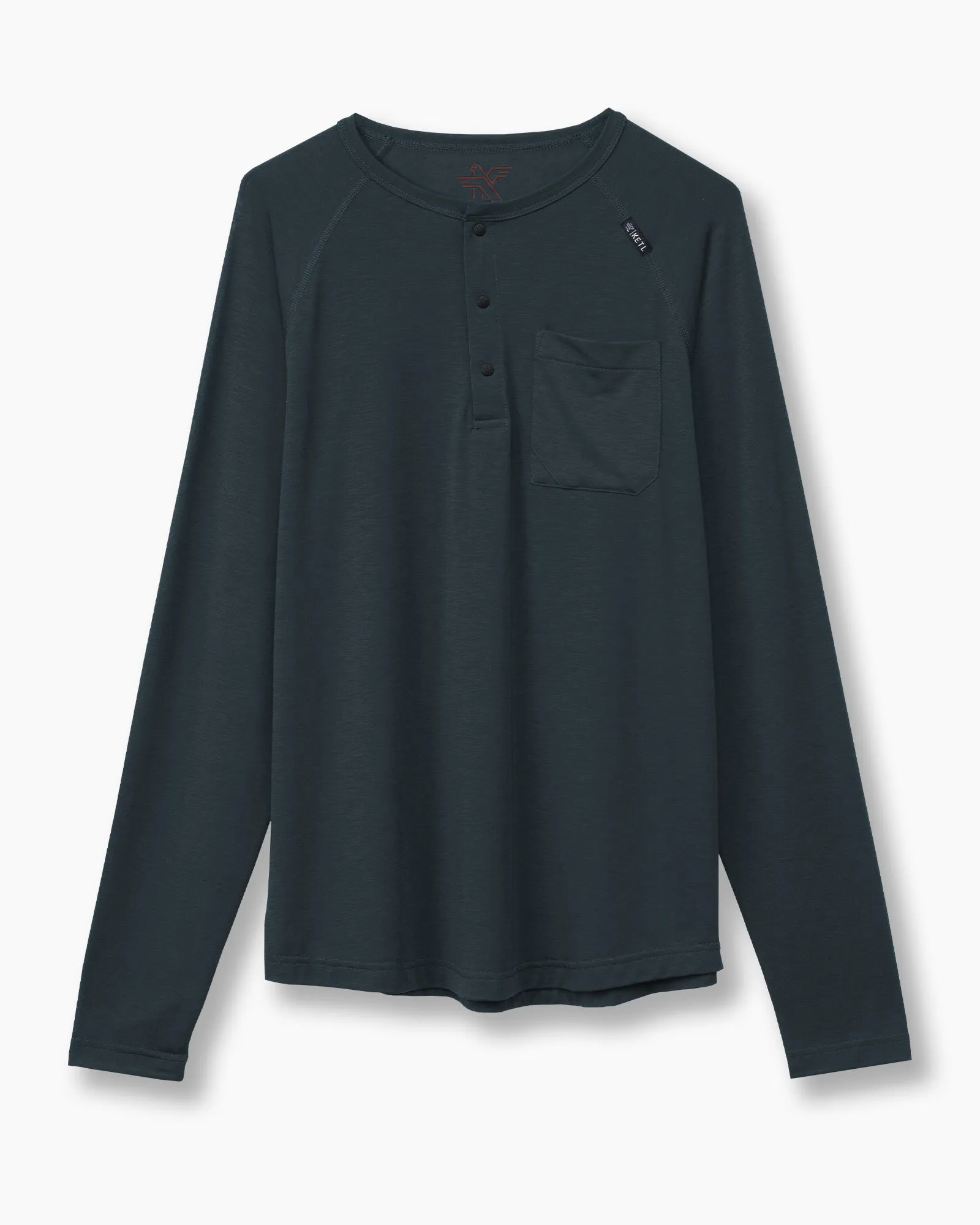 Departed Featherweight Performance Henley Pocket Tee