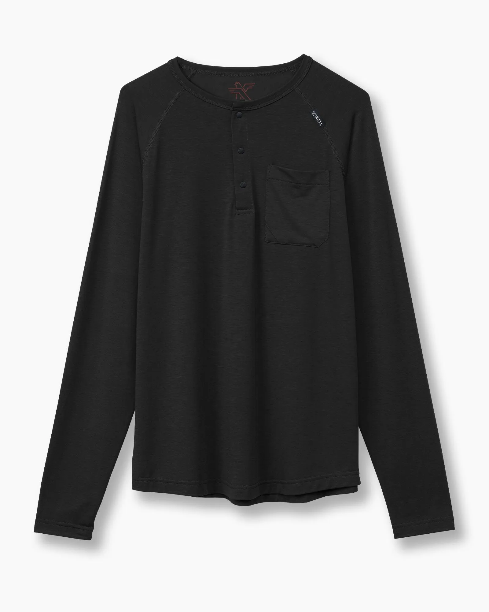 Departed Featherweight Performance Henley Pocket Tee