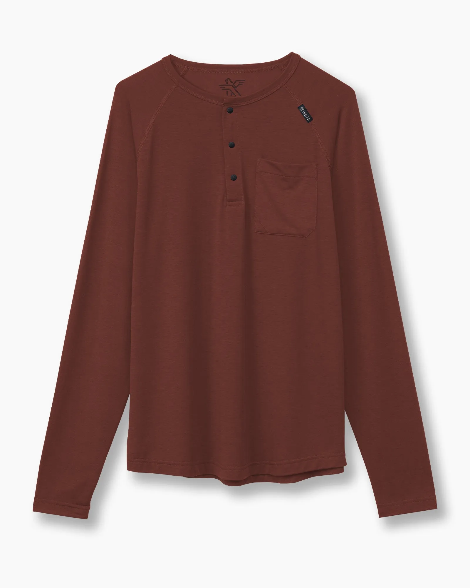 Departed Featherweight Performance Henley Pocket Tee