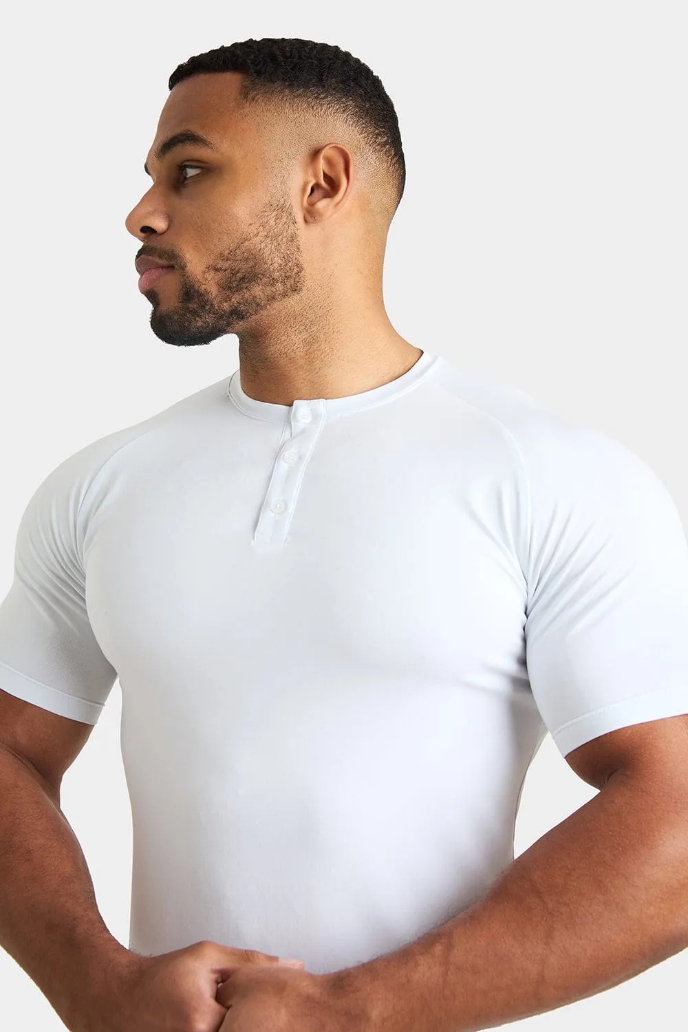 Everyday Henley T-Shirt in White