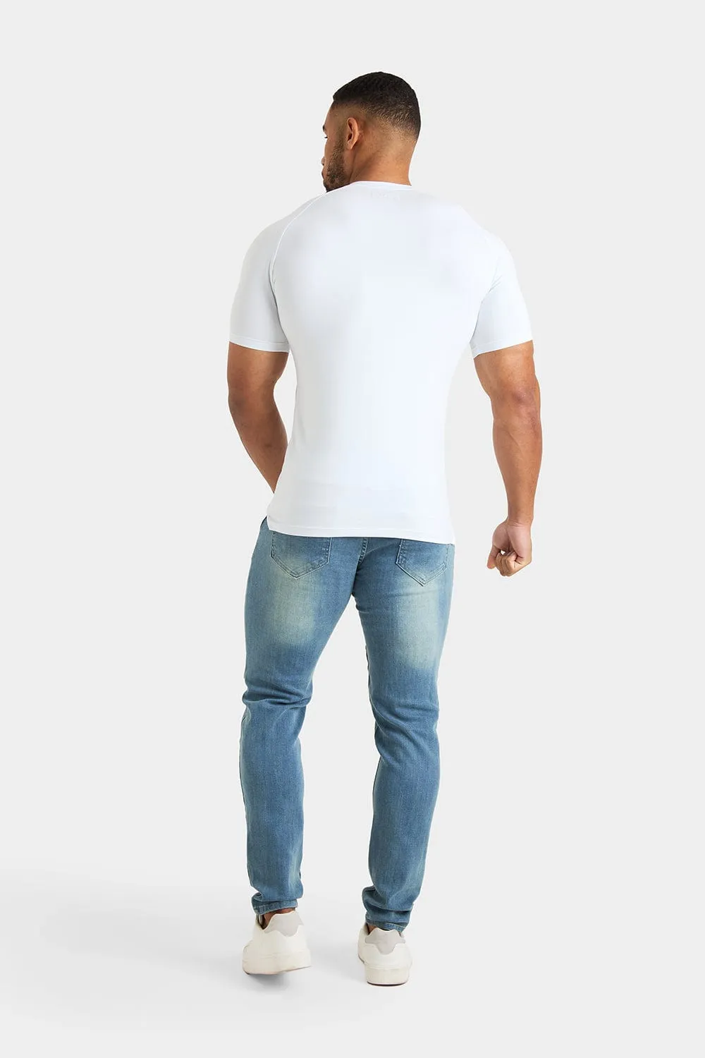 Everyday Henley T-Shirt in White