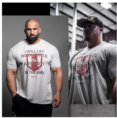 GYM BUDDY HOSTILE ARNOLD FIT MUSCLE FITNESS T SHIRTS