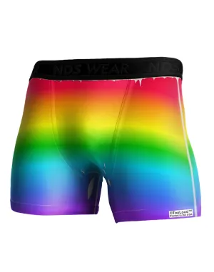 Horizontal Rainbow Gradient Pride NDS WEAR  Boxer Brief Dual Sided All Over Print by