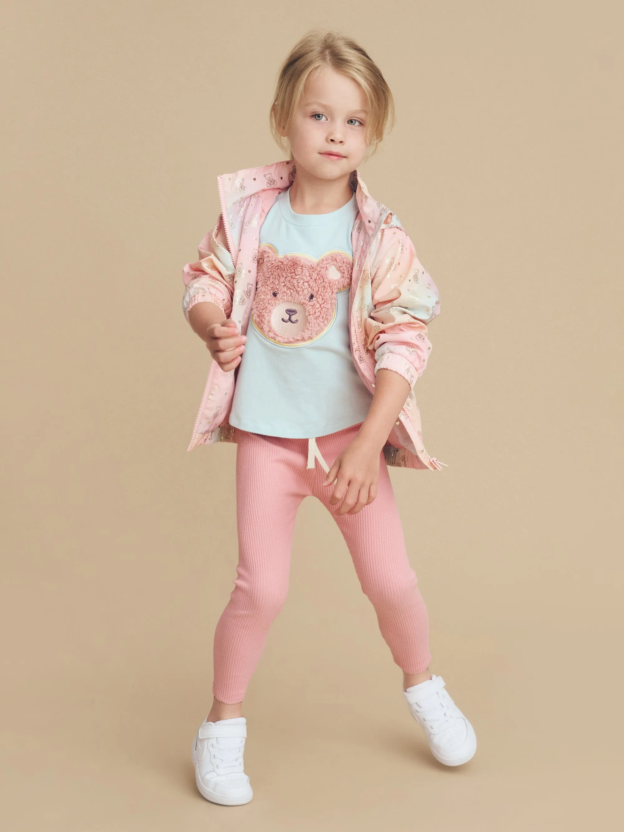 Huxbaby Cloud Bear Rain Jacket