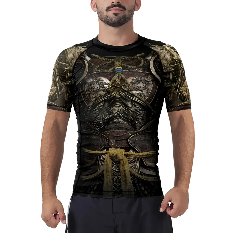 Imperial Dragon Armor Men's Short Sleeve Rash Guard