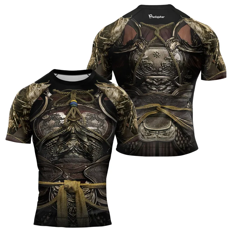 Imperial Dragon Armor Men's Short Sleeve Rash Guard