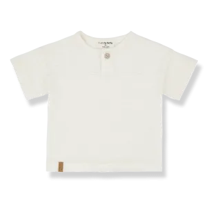 Rafa Henley Shirt in Off White