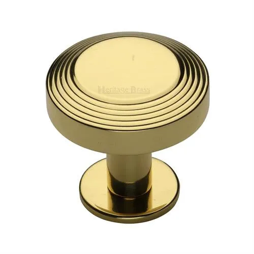 Ridge Cabinet Knob on Rose