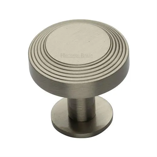 Ridge Cabinet Knob on Rose