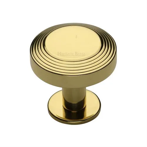 Ridge Cabinet Knob on Rose