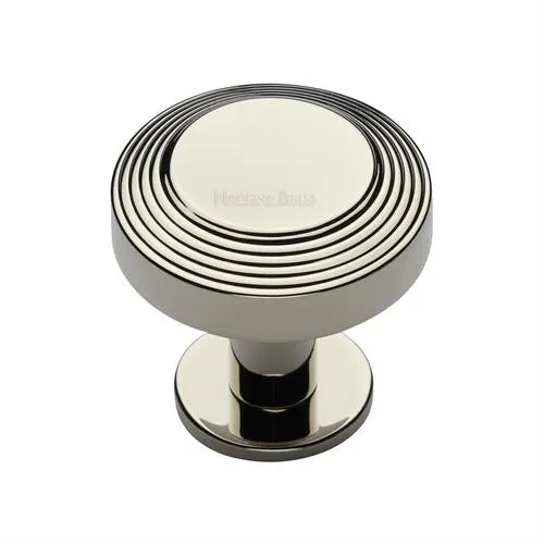Ridge Cabinet Knob on Rose