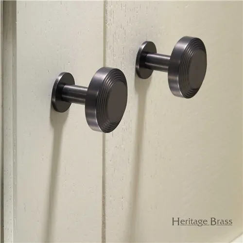 Ridge Cabinet Knob on Rose