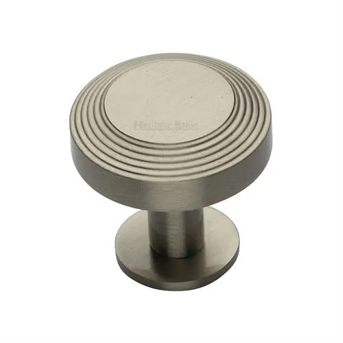Ridge Cabinet Knob on Rose