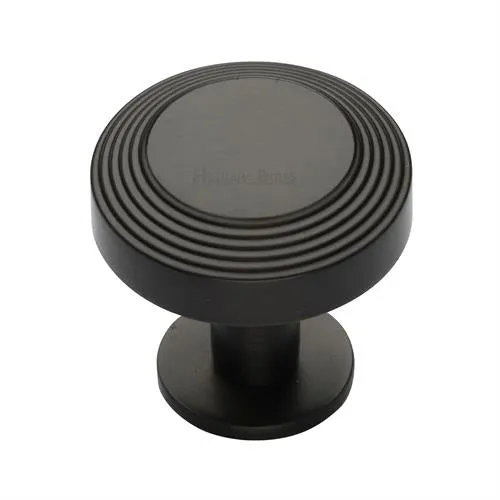 Ridge Cabinet Knob on Rose