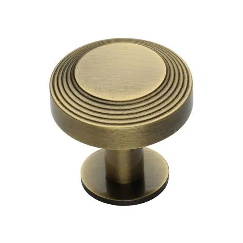 Ridge Cabinet Knob on Rose