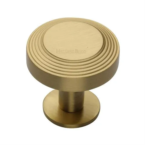 Ridge Cabinet Knob on Rose