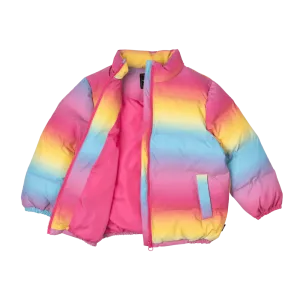 Rock Your Baby Rainbow Padded Jacket With Lining