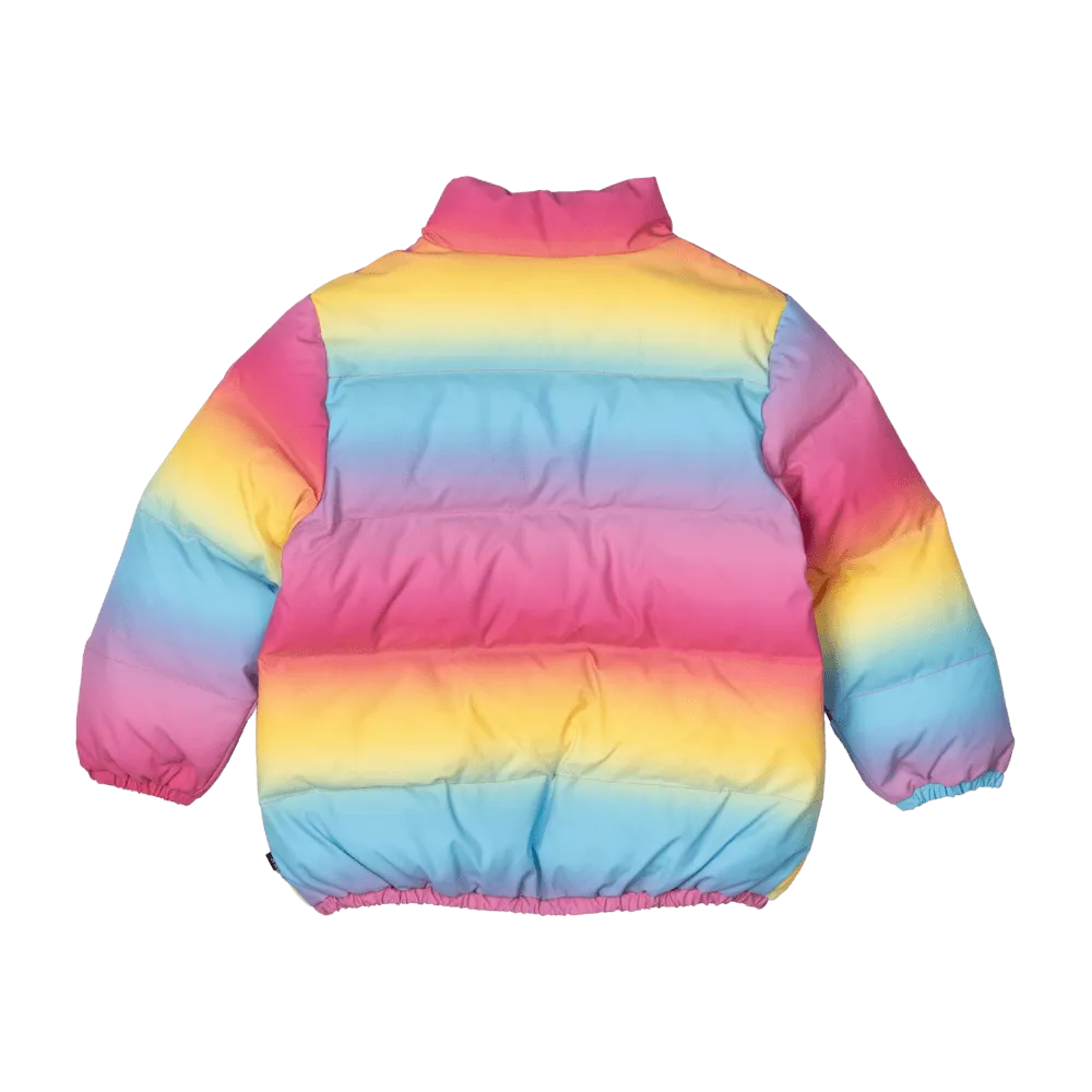 Rock Your Baby Rainbow Padded Jacket With Lining