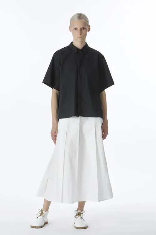 Sofie D'Hoore Classic Short Sleeve Shirt in Black