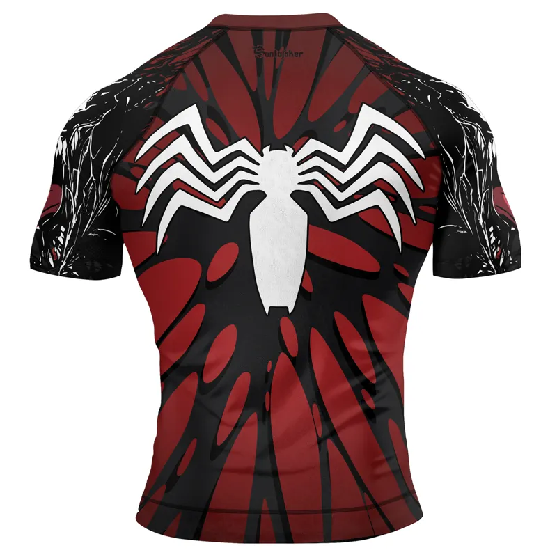 Symbiote Strike Men's Short Sleeve Rash Guard