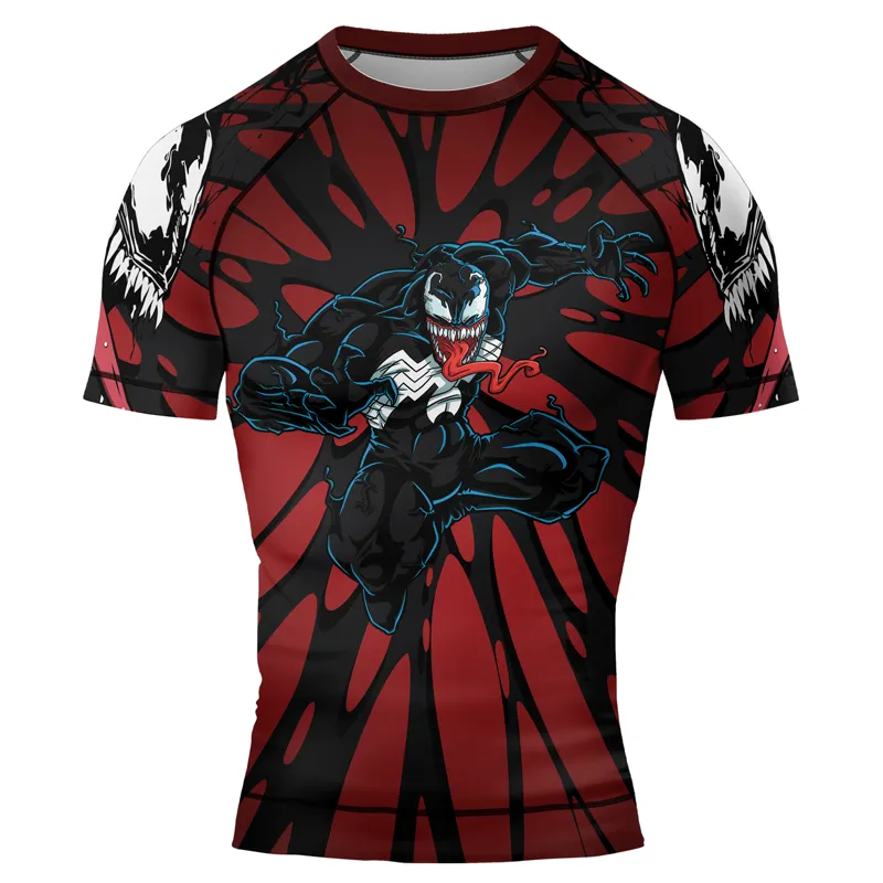 Symbiote Strike Men's Short Sleeve Rash Guard