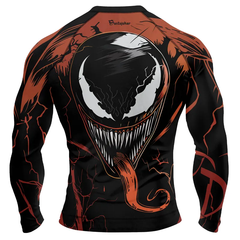 Venom's Rage Men's Long Sleeve Rash Guard