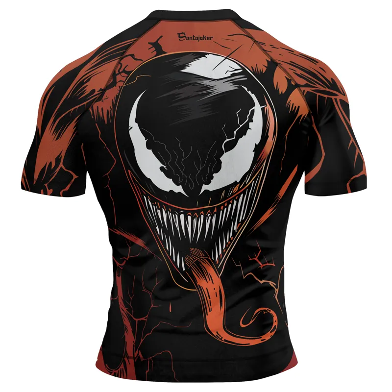 Venom's Rage Men's Short Sleeve Rash Guard