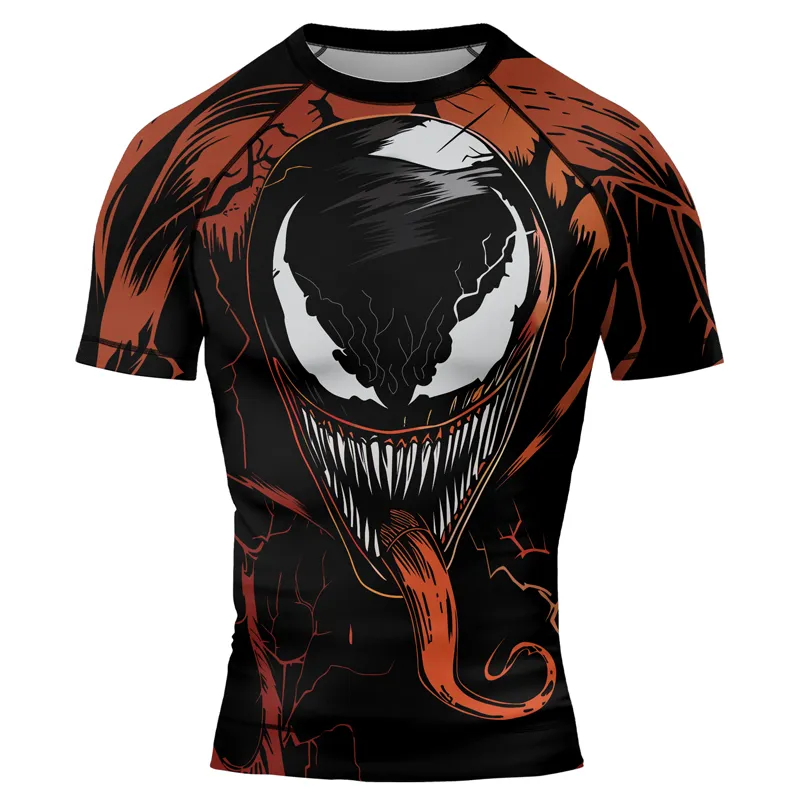 Venom's Rage Men's Short Sleeve Rash Guard