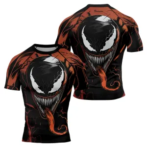 Venom's Rage Men's Short Sleeve Rash Guard