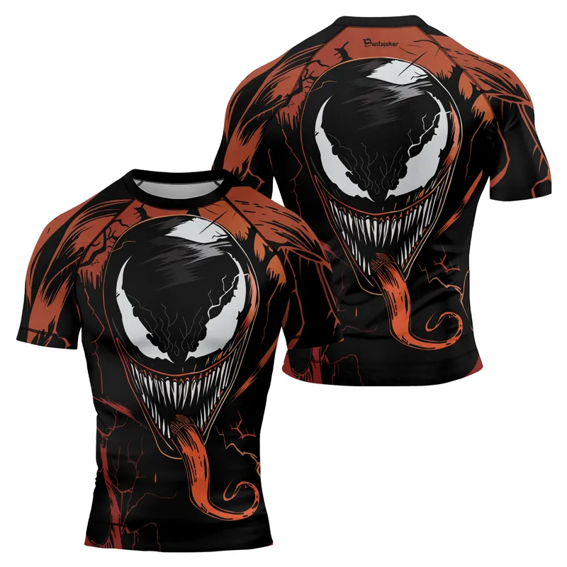 Venom's Rage Men's Short Sleeve Rash Guard