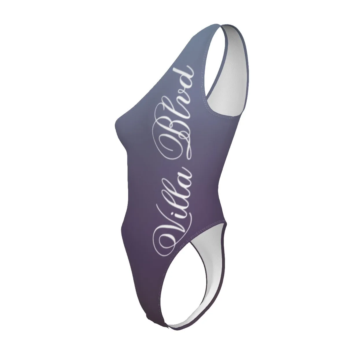 Villa Blvd Avenir Indicus Gradient One-Shoulder Bodysuit
