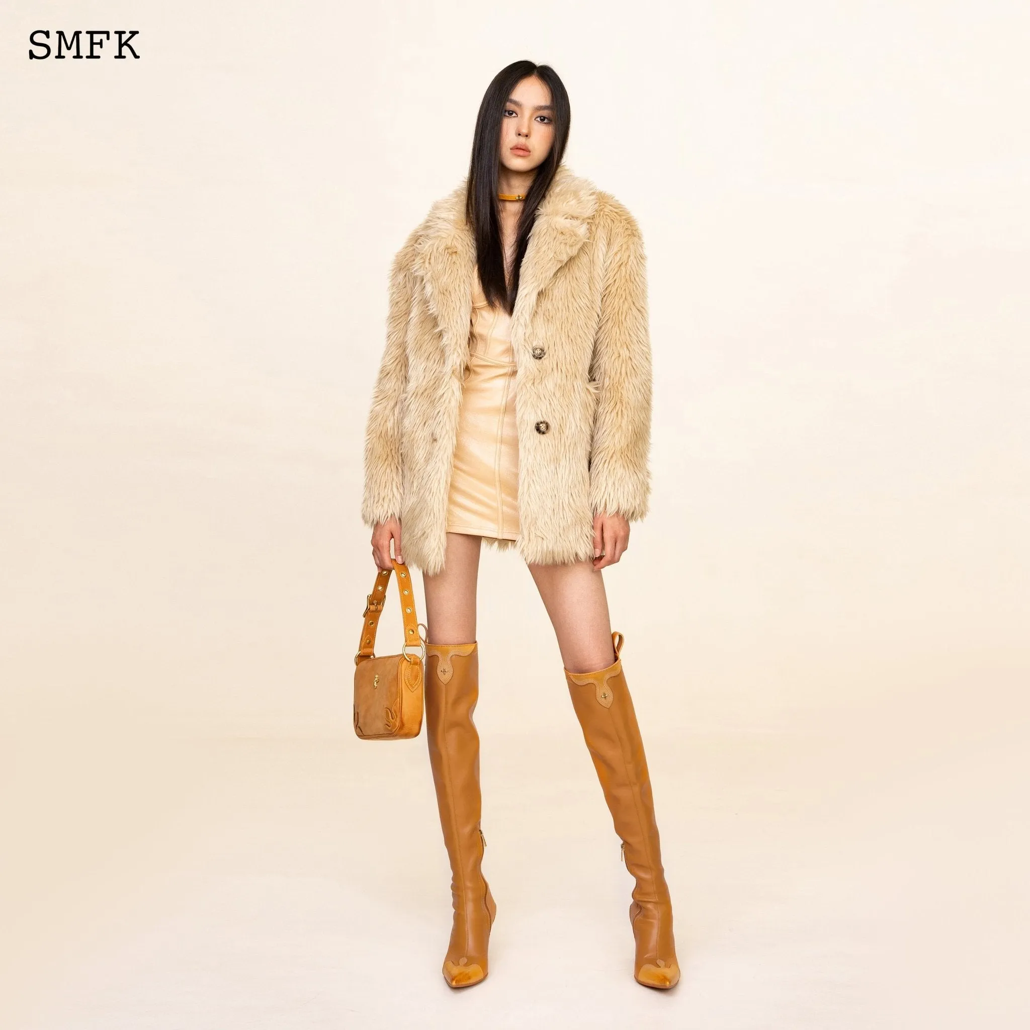 WildWorld Grassland Wool Jacket In Wheat